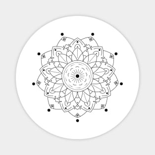 Lotus Flower Magnet